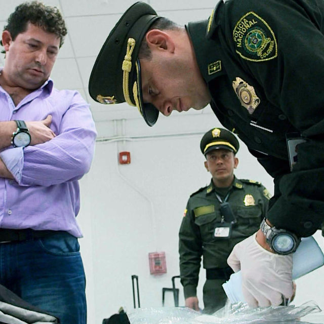 Varovanje letališča-Kolumbija